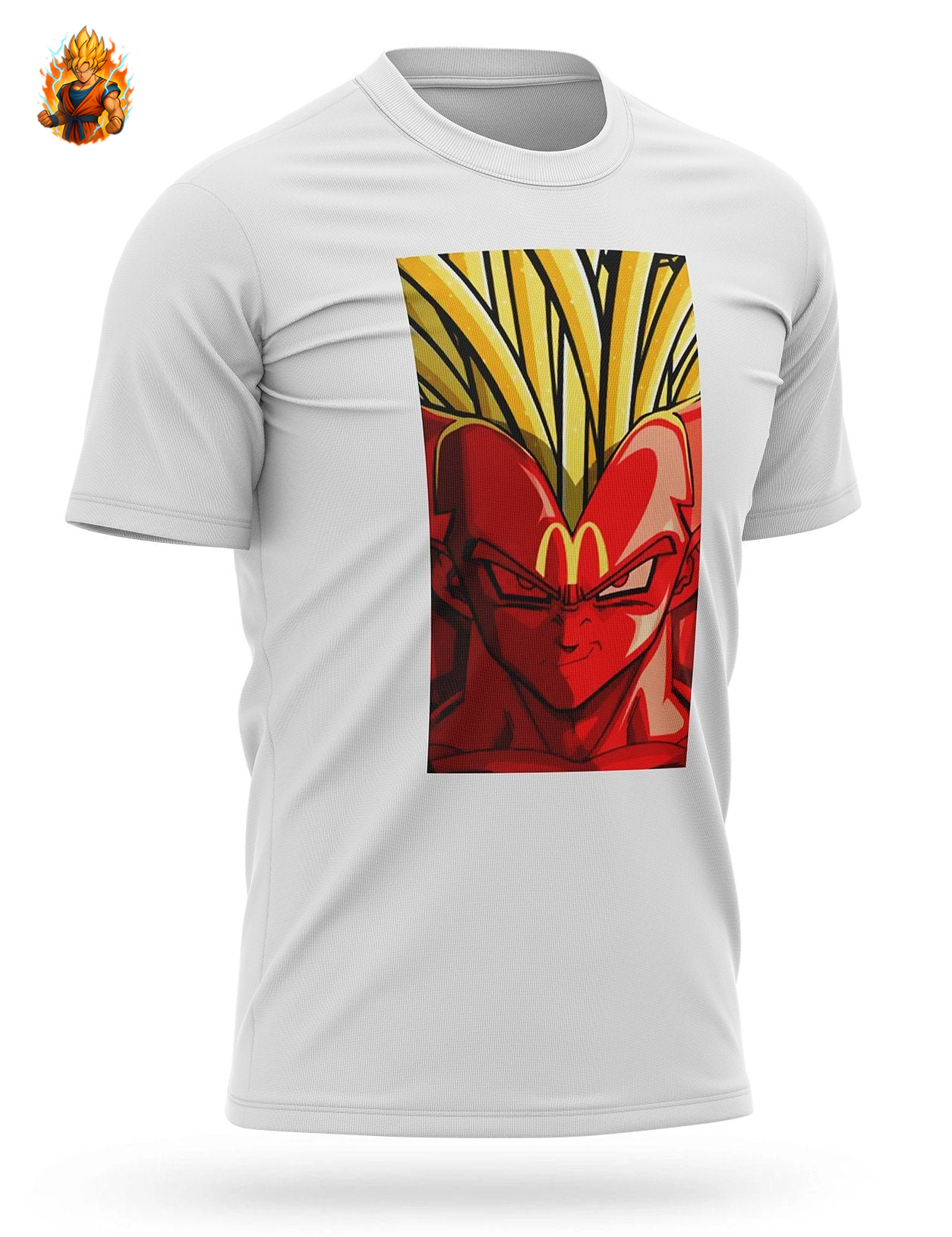 T-shirt Dragon Ball McDonald's Vegeta