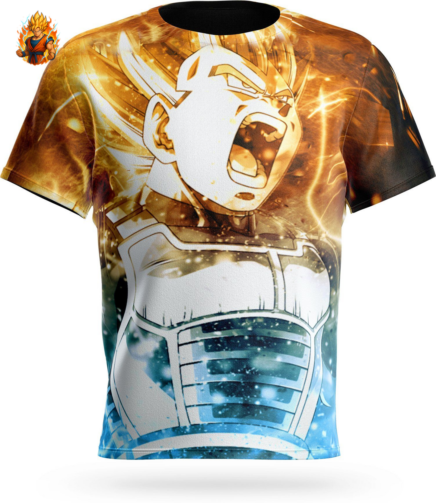 T-Shirt Dragon Ball Super Vegeta Rage Saiyajin
