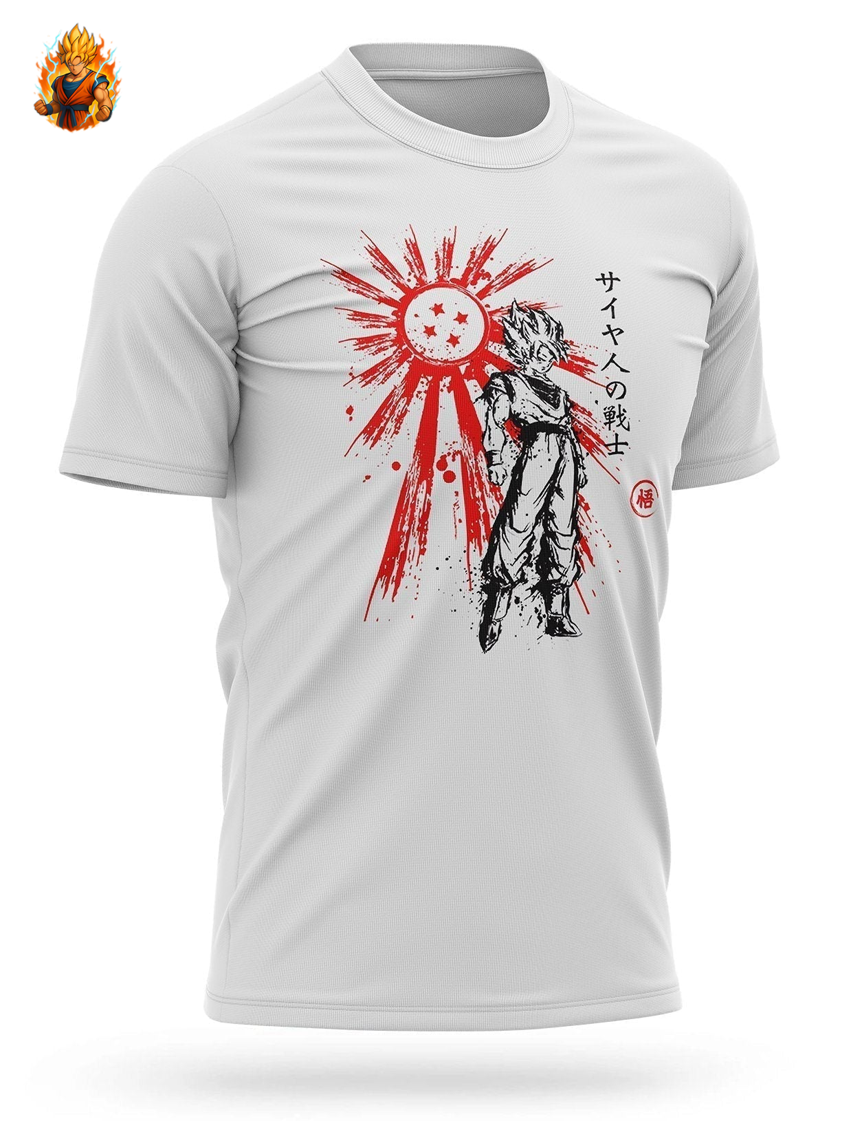 Dragon Ball Z Boule de cristal T-Shirt 4*