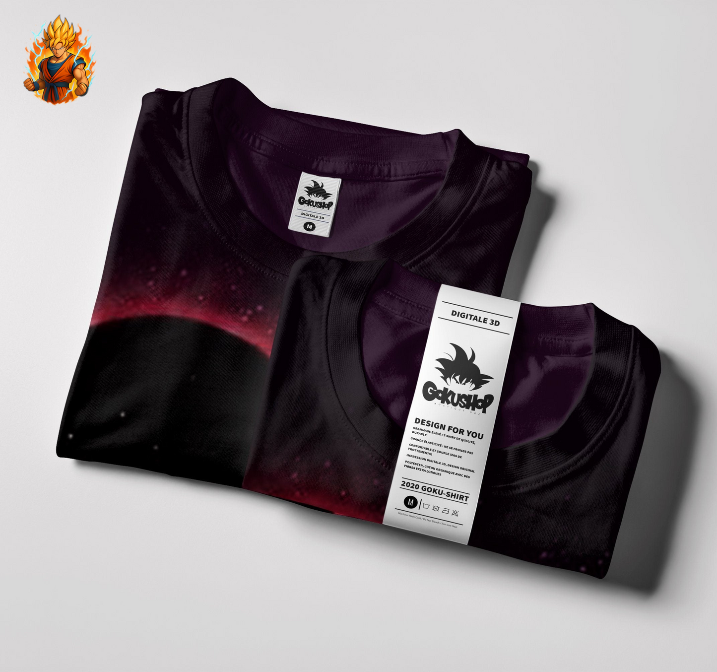 T-shirt Dragon Ball Super Goku vs Jiren