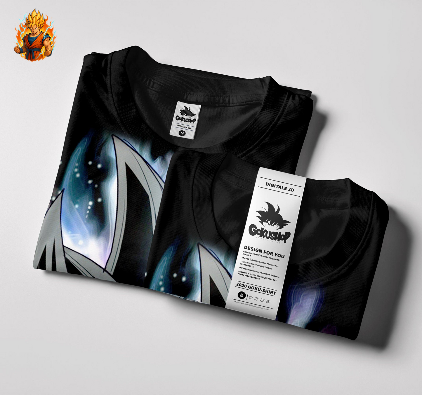 Dragon Ball Super - T-shirt à mouvements instinctifs