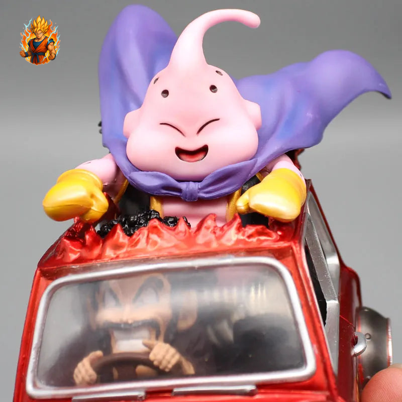 Dragon Ball Satan & Buu en voiture Figurinee
