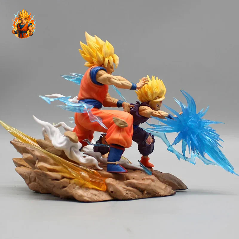 Figurine Gohan & Goku contre Cell