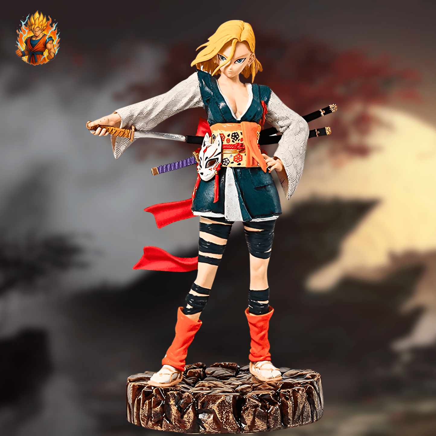 Figurine Dragon Ball C-18 Samurai-Ma boutique