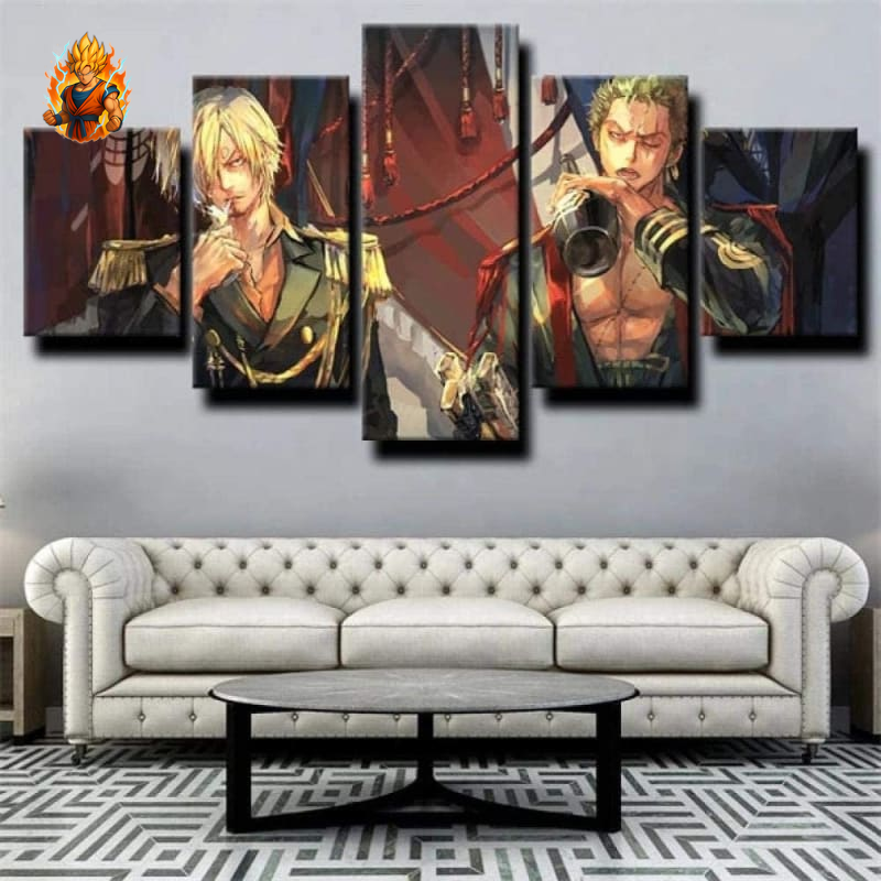 Zoro et Sanji Tableau - One Piece