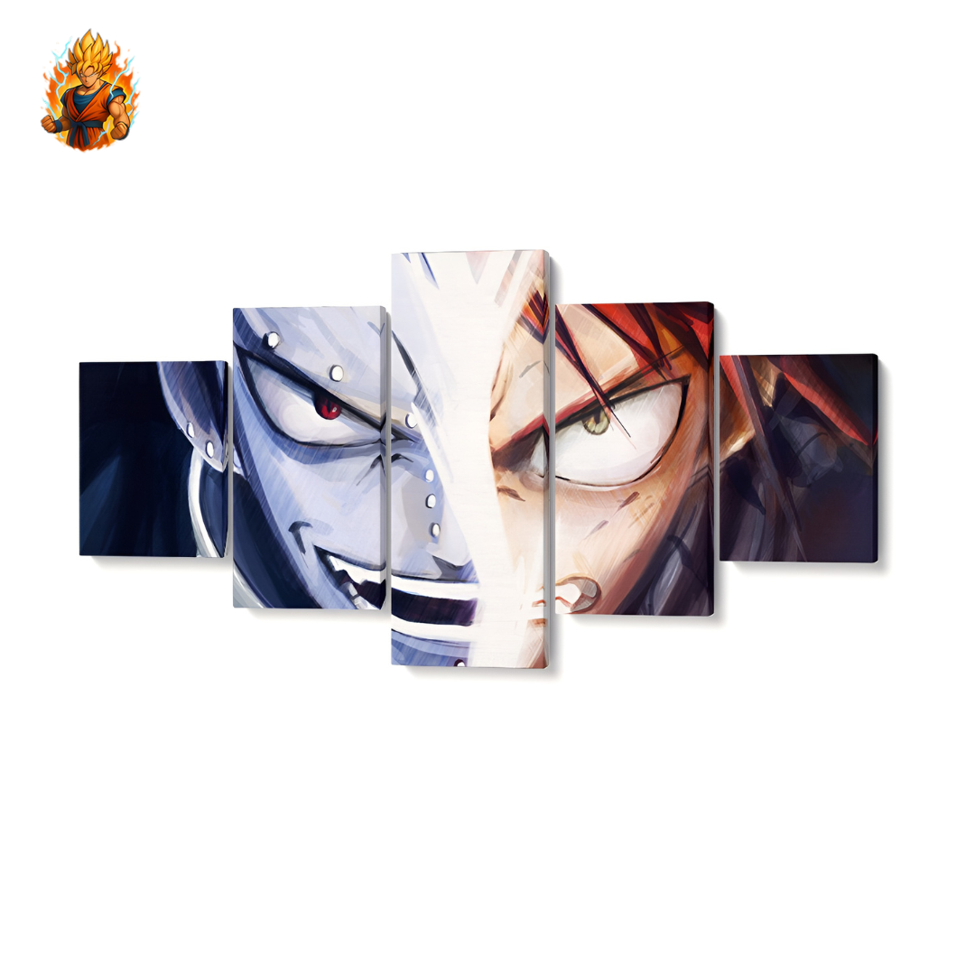Natsu x Gajeel-Peinture – Fairy Tail-Ma boutique