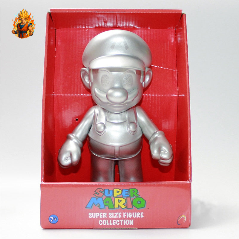 Figurine Mario Argent géant 23cm-Ma boutique