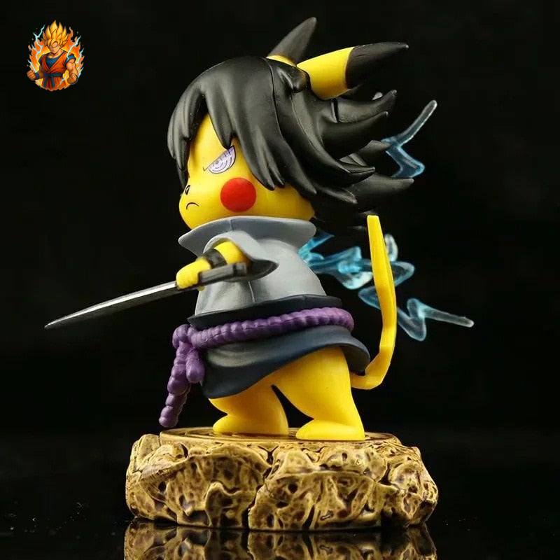 Figurine Pokémon Pikachu Sasuke Uchiha