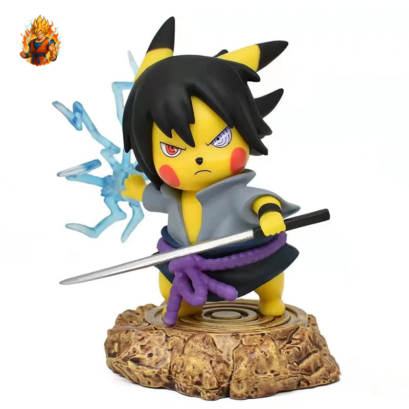 Figurine Pokémon Pikachu Sasuke Uchiha