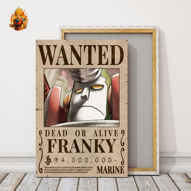 Poster Wanted Franky - One Piece