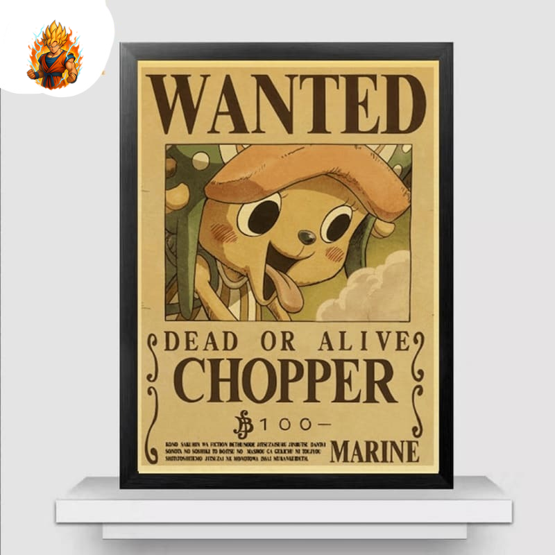 Affiche Recherché Chopper - One Piece-Ma boutique