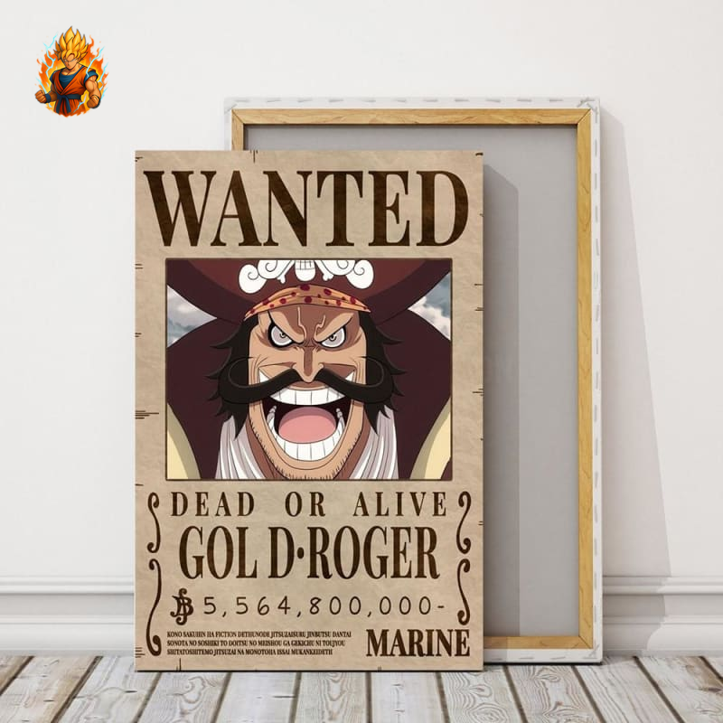 Affiche Recherché Gold D Roger - One Piece