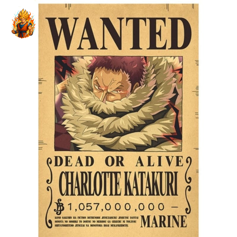 poster-gesucht-katakuri-one-piecetm-Ma boutique