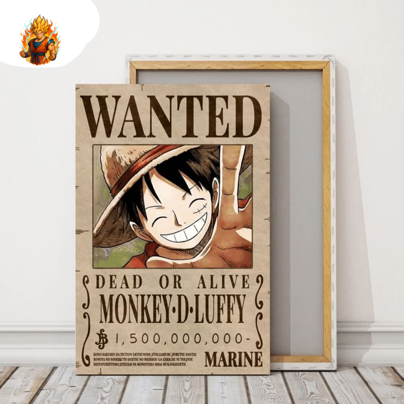 Affiche Recherché Monkey D Ruffy - One Piece-Ma boutique