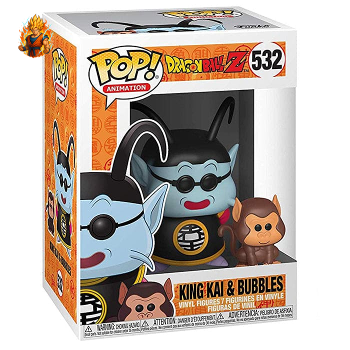 Kaio & Bubbles POP-Figurine - Dragon Ball Z