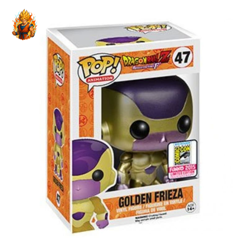 Figurine tête de Frieza en or - Dragon Ball Z