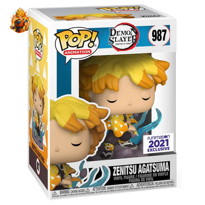 Figurine POP Zenitsu Coup de Tonnerre - Demon Slayer