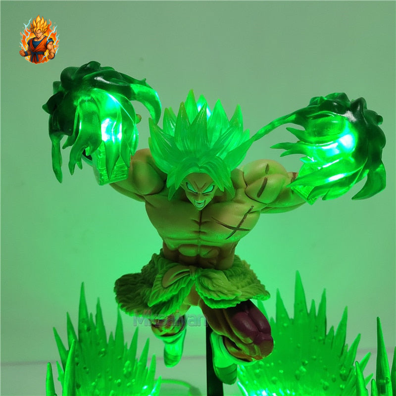 Figurine LED Dragon Ball Super Broly SSJ