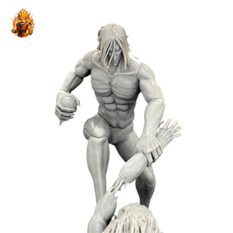 Figurine en résine Attack on Titan Attack on Titan vs Titan Mâchoire