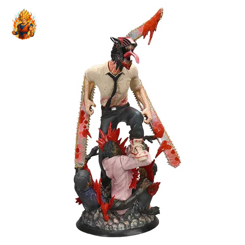 Figurine de Chainsaw Man assoiffé de sang Denji
