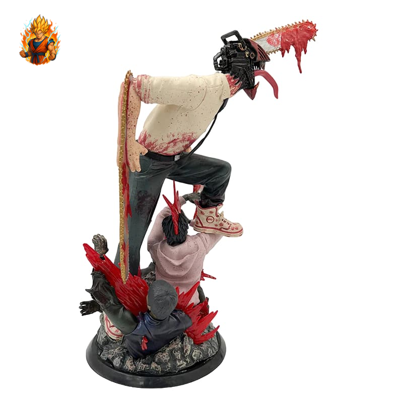 Figurine de Chainsaw Man assoiffé de sang Denji