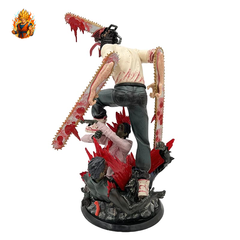 Figurine de Chainsaw Man assoiffé de sang Denji