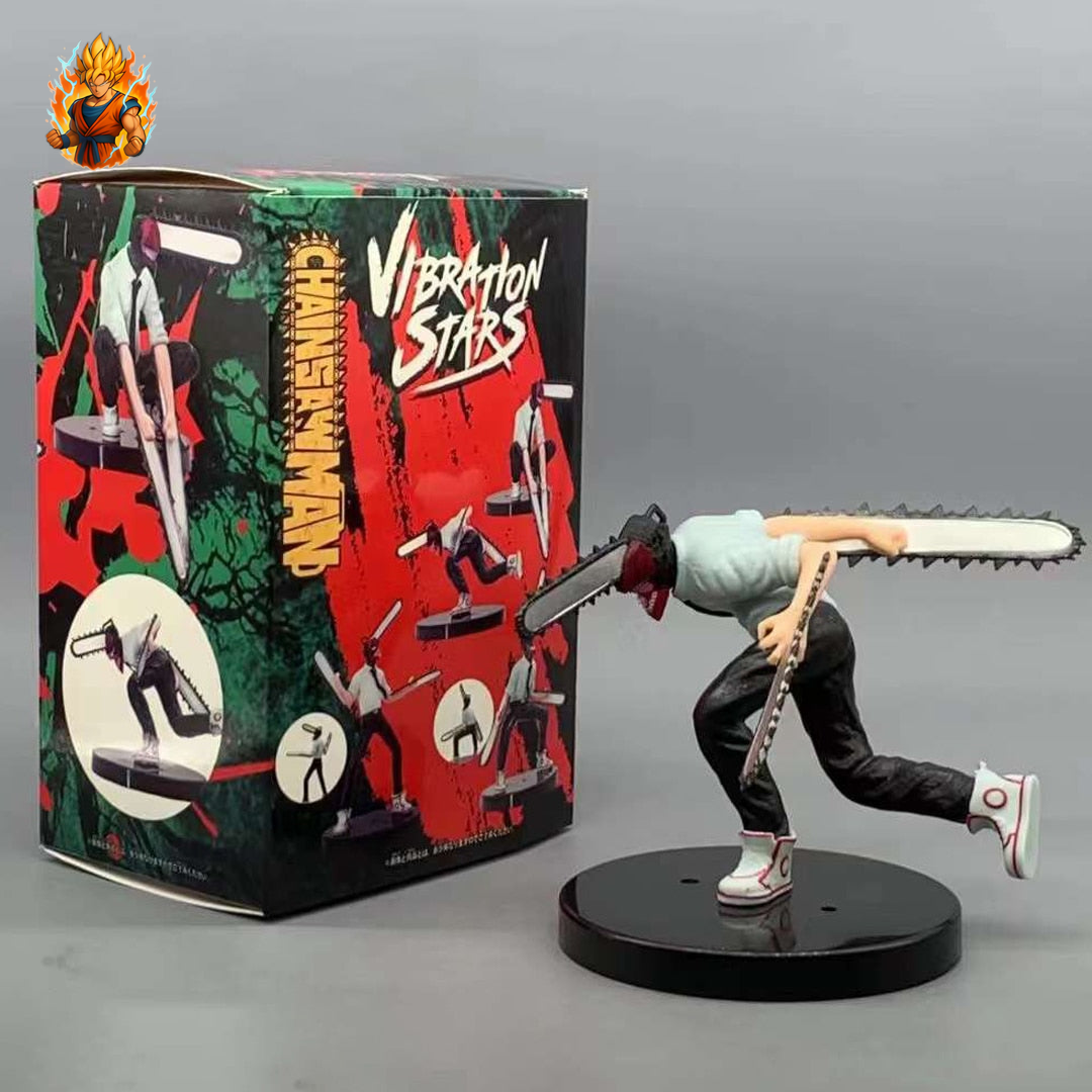 Figurine de Chainsaw Man assoiffé de sang Denji