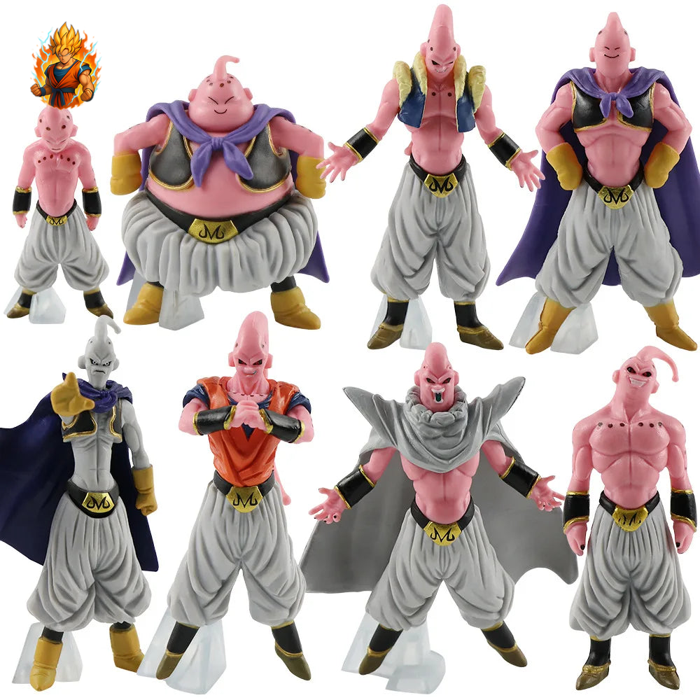 Figurine evolutin Majin Buu - 8 pièces
