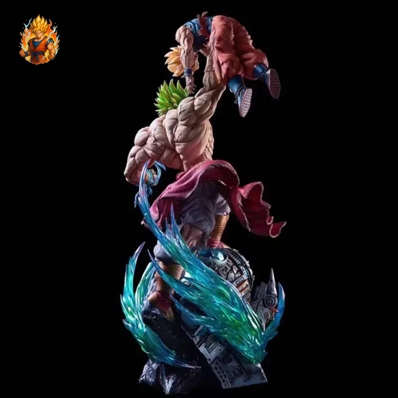 Figurine Broly Vs Goku combat final