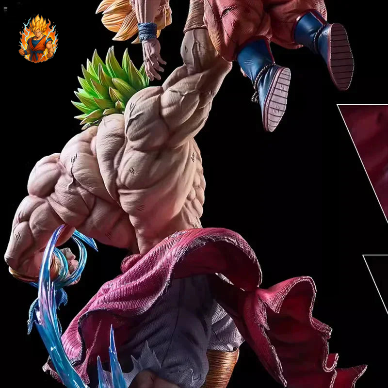 Figurine Broly Vs Goku combat final