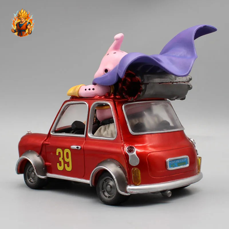 Figurine gros Buu et Satan voiture - Dragon Ball Z