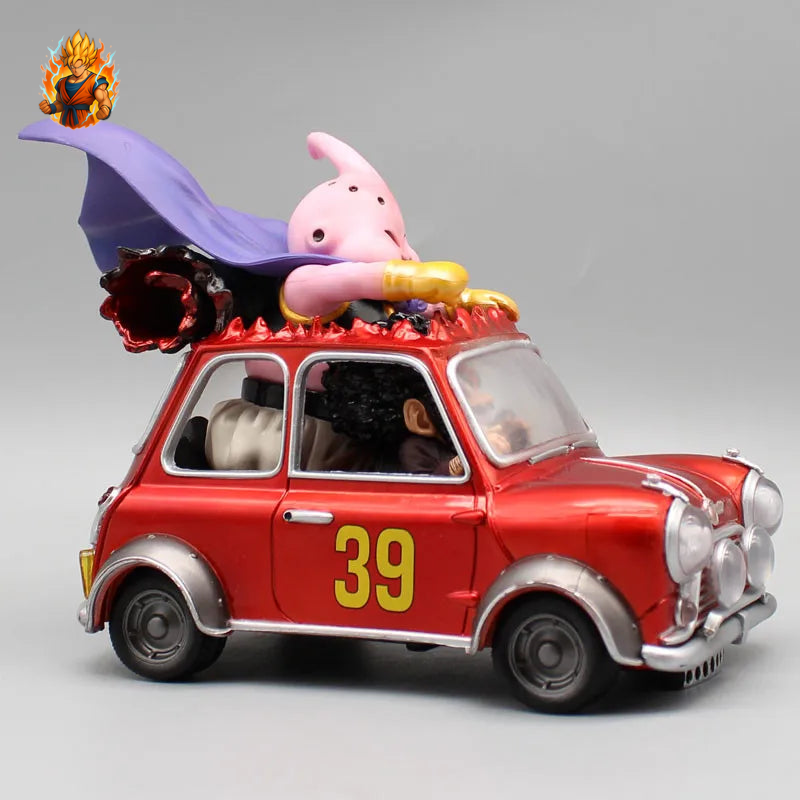 Figurine gros Buu et Satan voiture - Dragon Ball Z