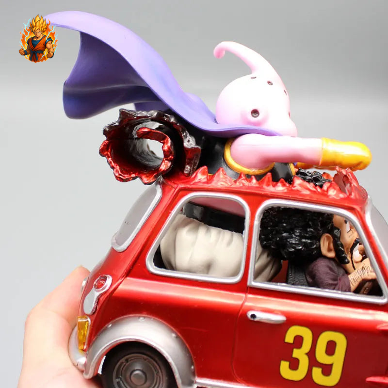 Figurine gros Buu et Satan voiture - Dragon Ball Z