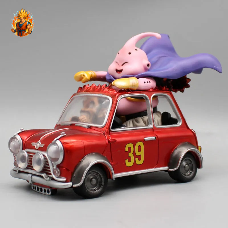 Figurine gros Buu et Satan voiture - Dragon Ball Z
