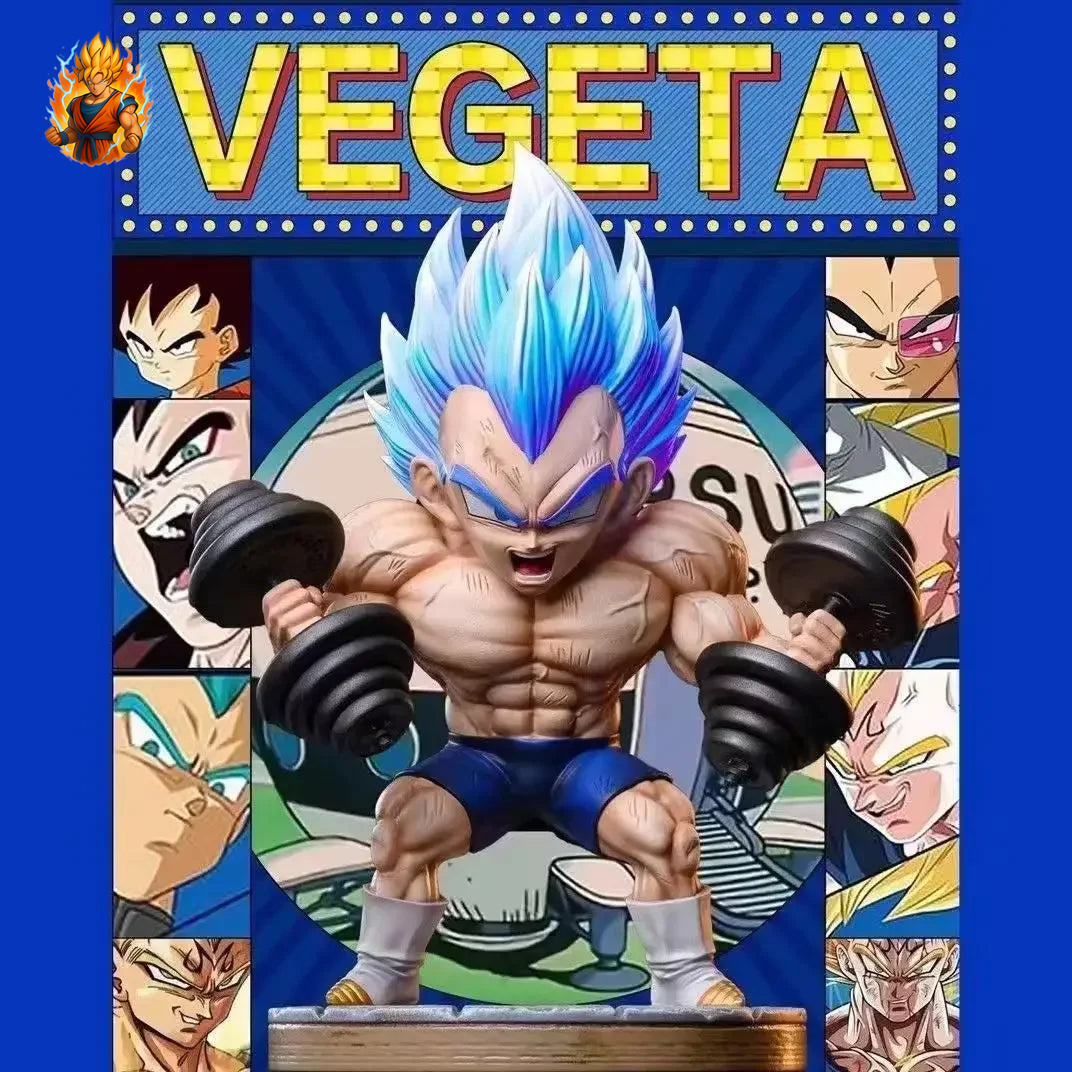 Figurine Entraînement Fitness Goku Gohan Vegeta Trunks