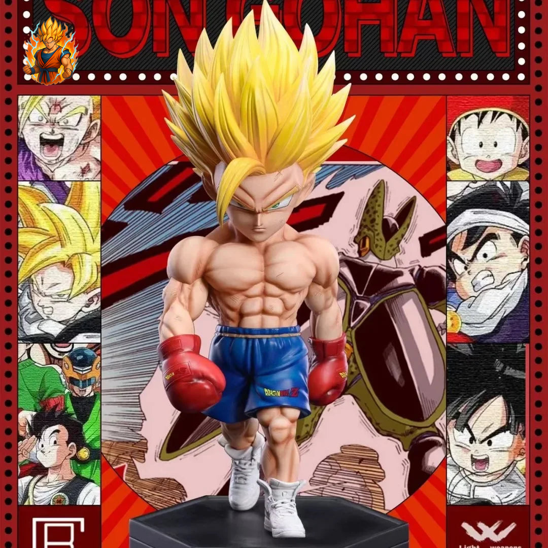Figurine Entraînement Fitness Goku Gohan Vegeta Trunks