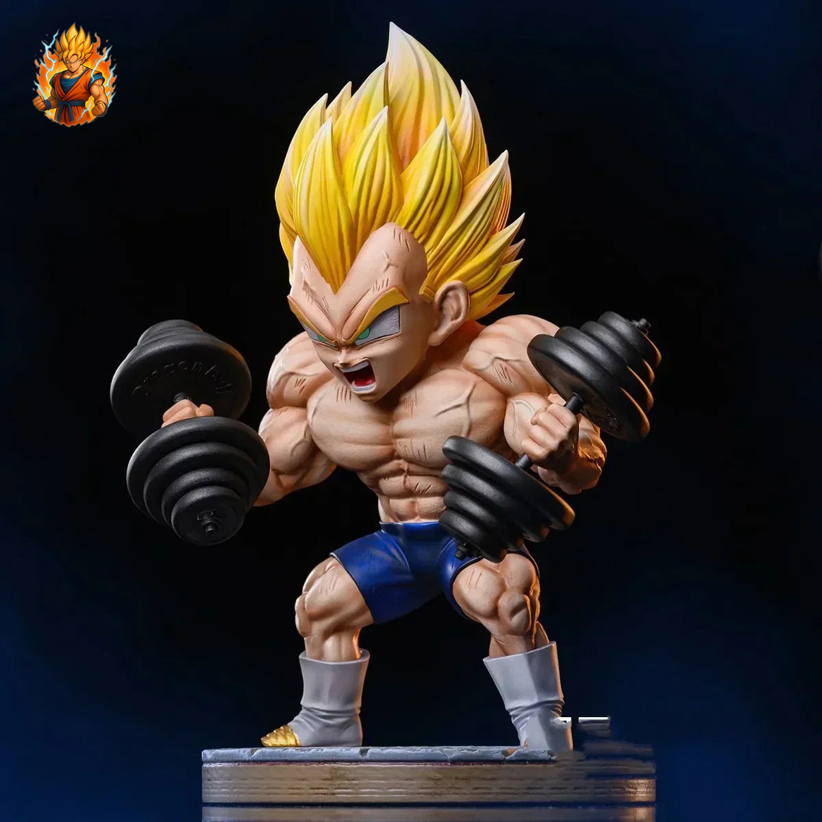 Figurine Entraînement Fitness Goku Gohan Vegeta Trunks