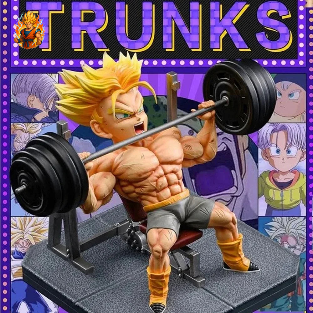 Figurine Entraînement Fitness Goku Gohan Vegeta Trunks