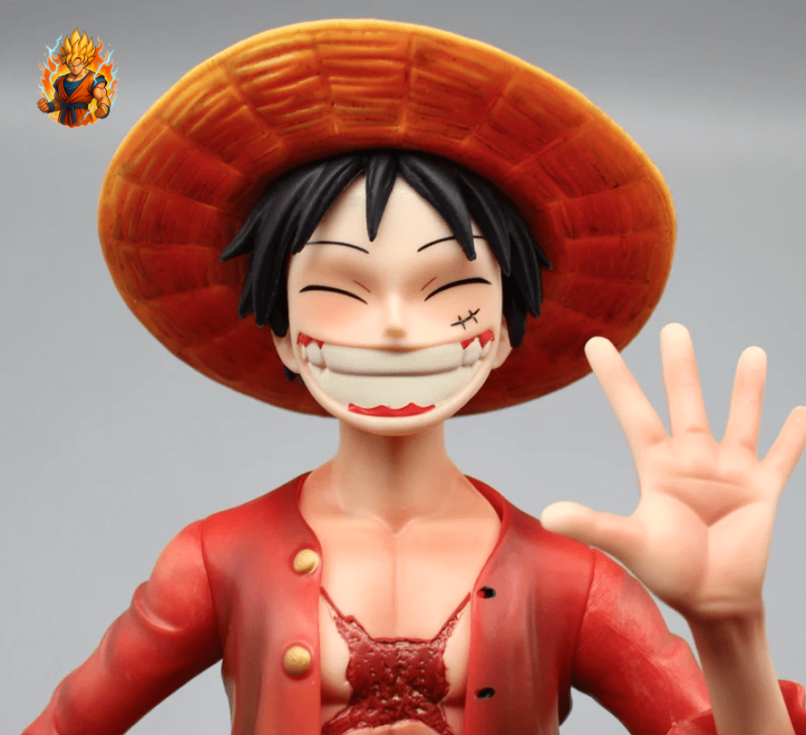 Figurine de salutations de Luffy de One Piece