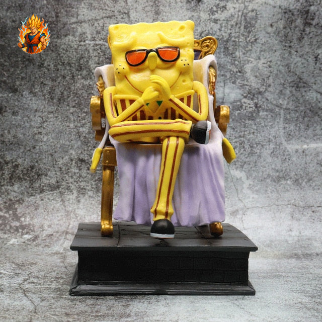 Mélange de Figurines l'aventure One Piece & Bob l'éponge