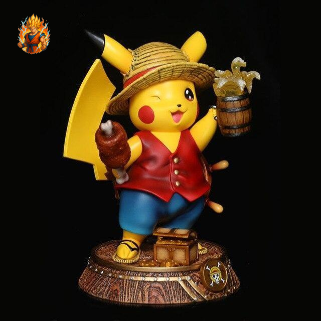 Figurine Pokemon - Pikachu Ruffy.-Ma boutique