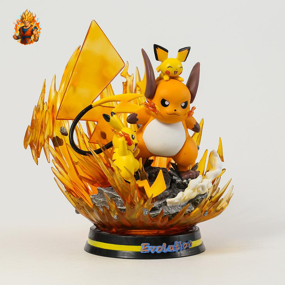 Figurine Pokémon - Évolution de Raichu