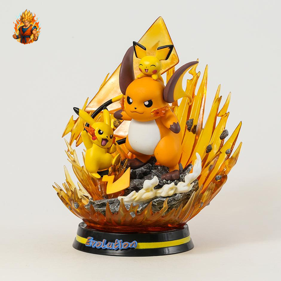 Figurine Pokémon - Évolution de Raichu