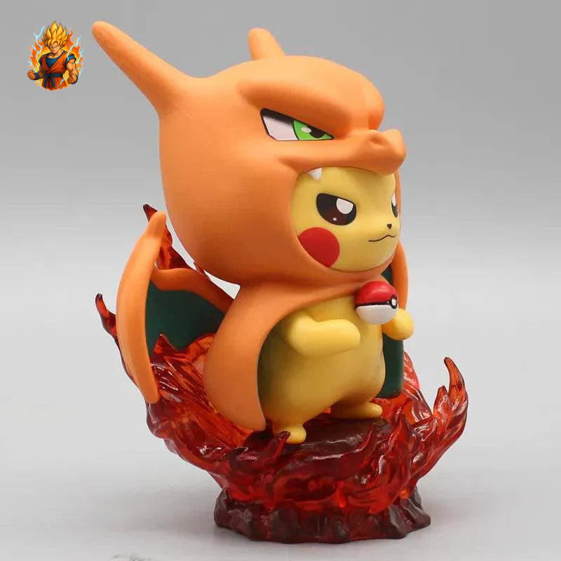 Pokémon Figurine - Pikachu Cosplay Gengar & Charizard