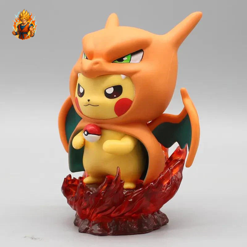 Pokémon Figurine - Pikachu Cosplay Gengar & Charizard