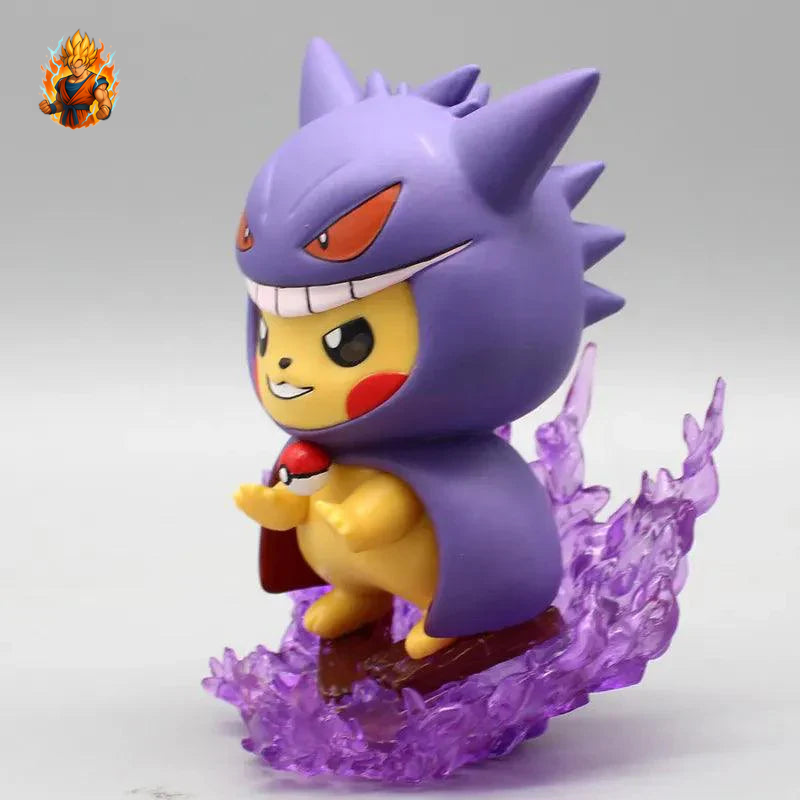 Pokémon Figurine - Pikachu Cosplay Gengar & Charizard