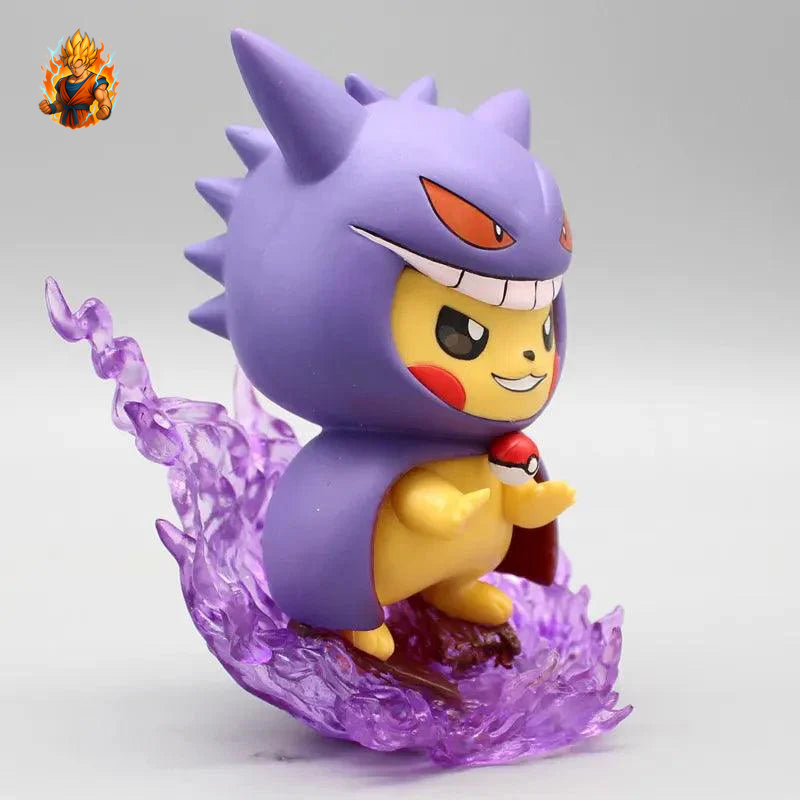 Pokémon Figurine - Pikachu Cosplay Gengar & Charizard