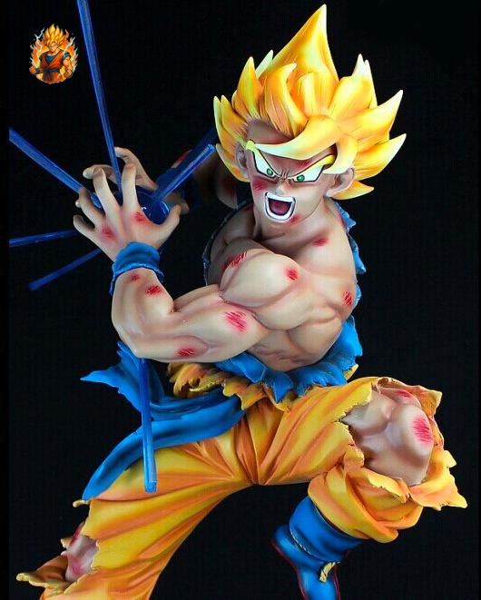Figurine de collection Goku vs Superman