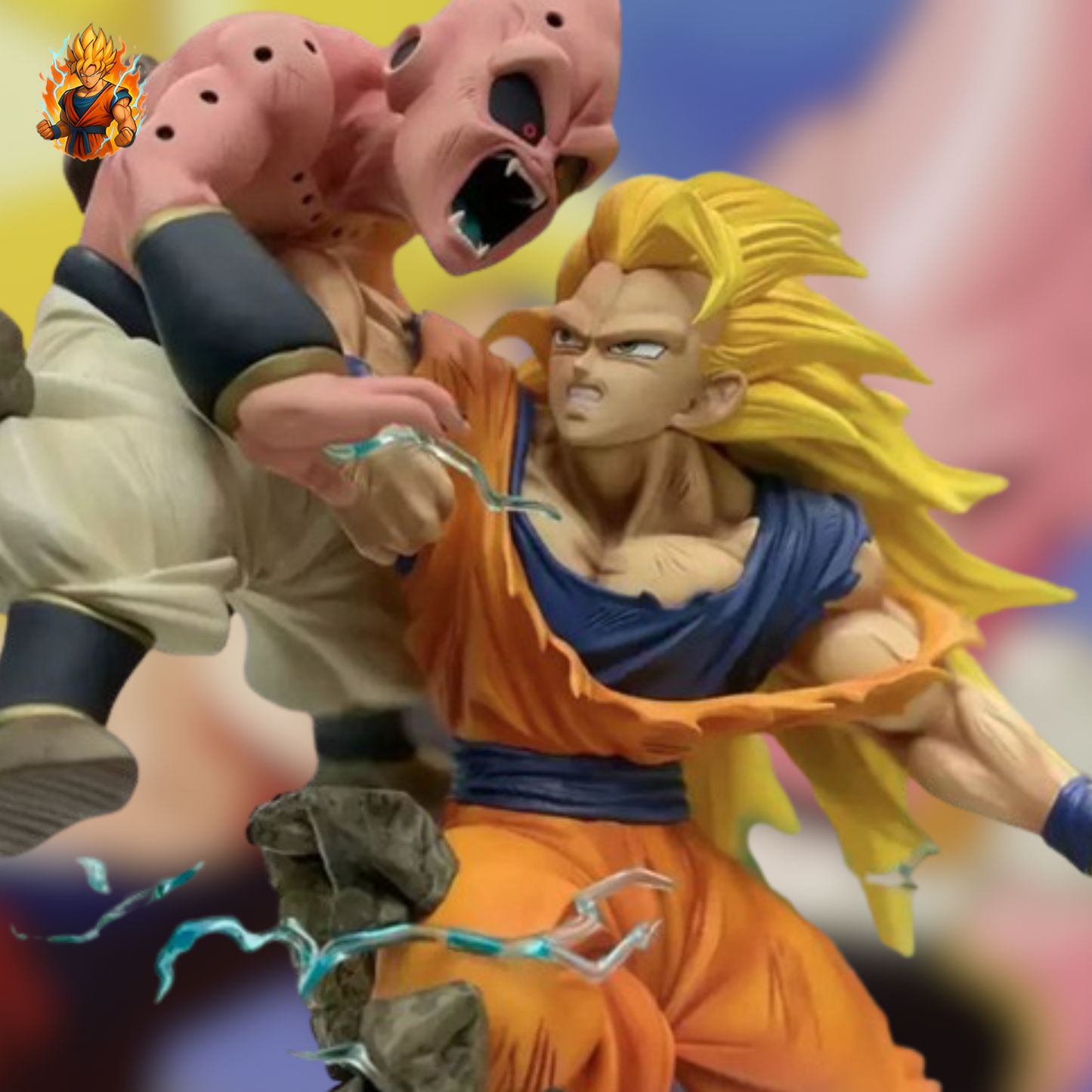 Goku VS Kid Buu figurine de collection-Ma boutique