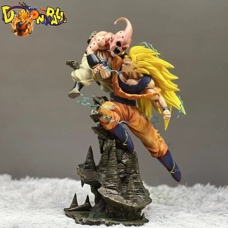 Goku VS Kid Buu Figurine de collection